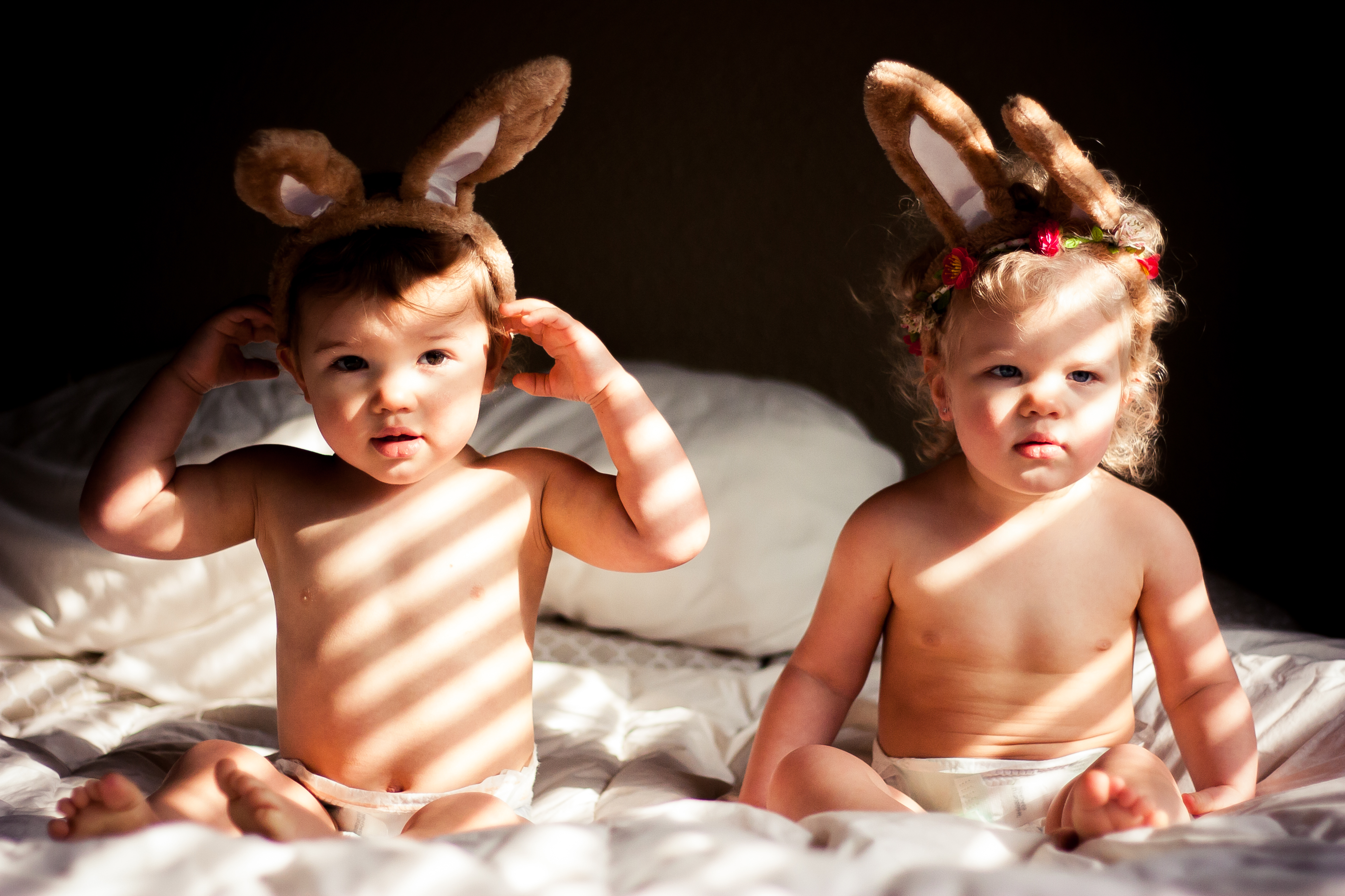 Flashback: Easter 2015 Twin Toddler Photography